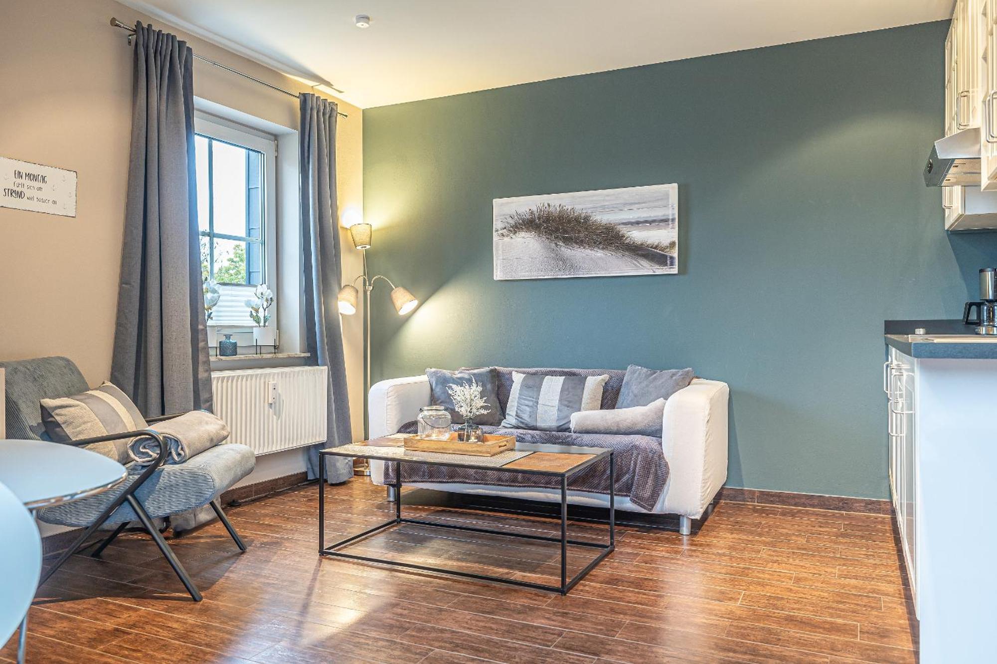 Fewo1846 Strandresidenz Wassersleben - Strandkoje - Komfortables Studioapartment Mit Meerblick Am Strand Гаррісле Екстер'єр фото