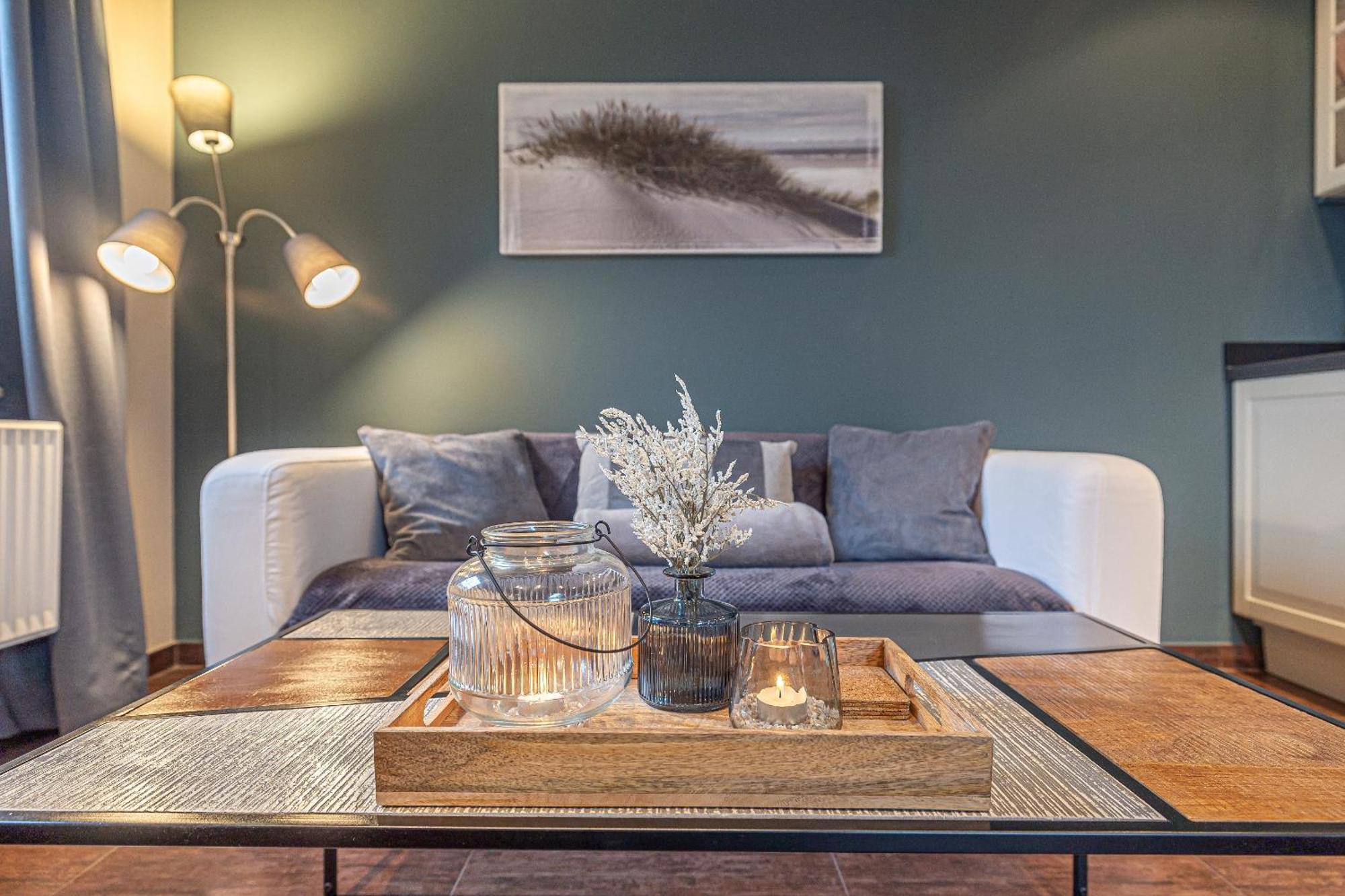 Fewo1846 Strandresidenz Wassersleben - Strandkoje - Komfortables Studioapartment Mit Meerblick Am Strand Гаррісле Екстер'єр фото