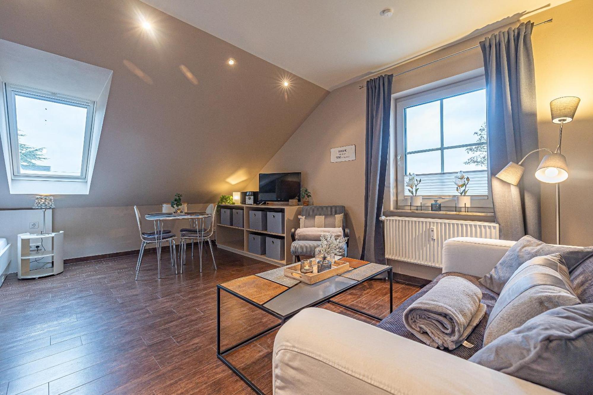 Fewo1846 Strandresidenz Wassersleben - Strandkoje - Komfortables Studioapartment Mit Meerblick Am Strand Гаррісле Екстер'єр фото